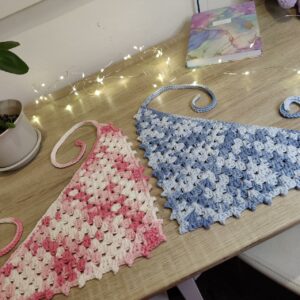Granny square summer bandana